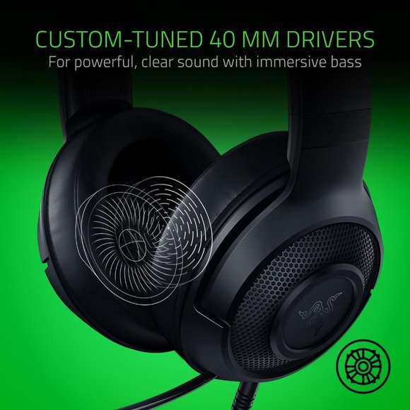 Next Level Gaming Bundle - Kraken X Lite Wired Headset, DeathAdder Essential Wir